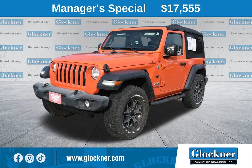 Used 2018 Jeep Wrangler Sport SUV