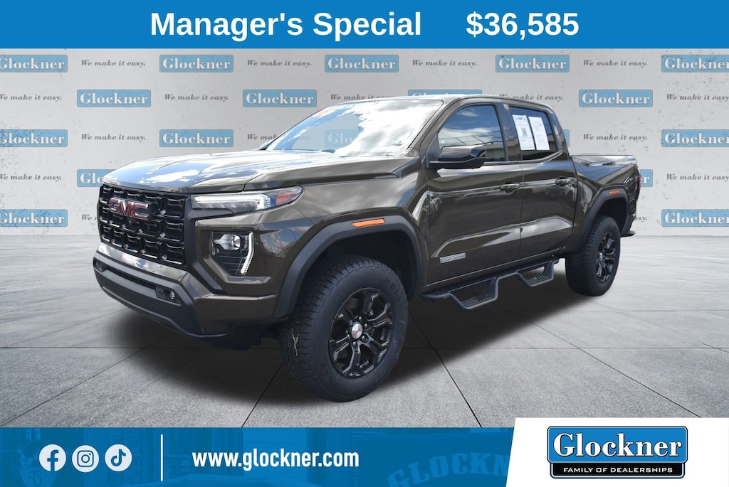 Used 2023 GMC Canyon Elevation Truck Crew Cab