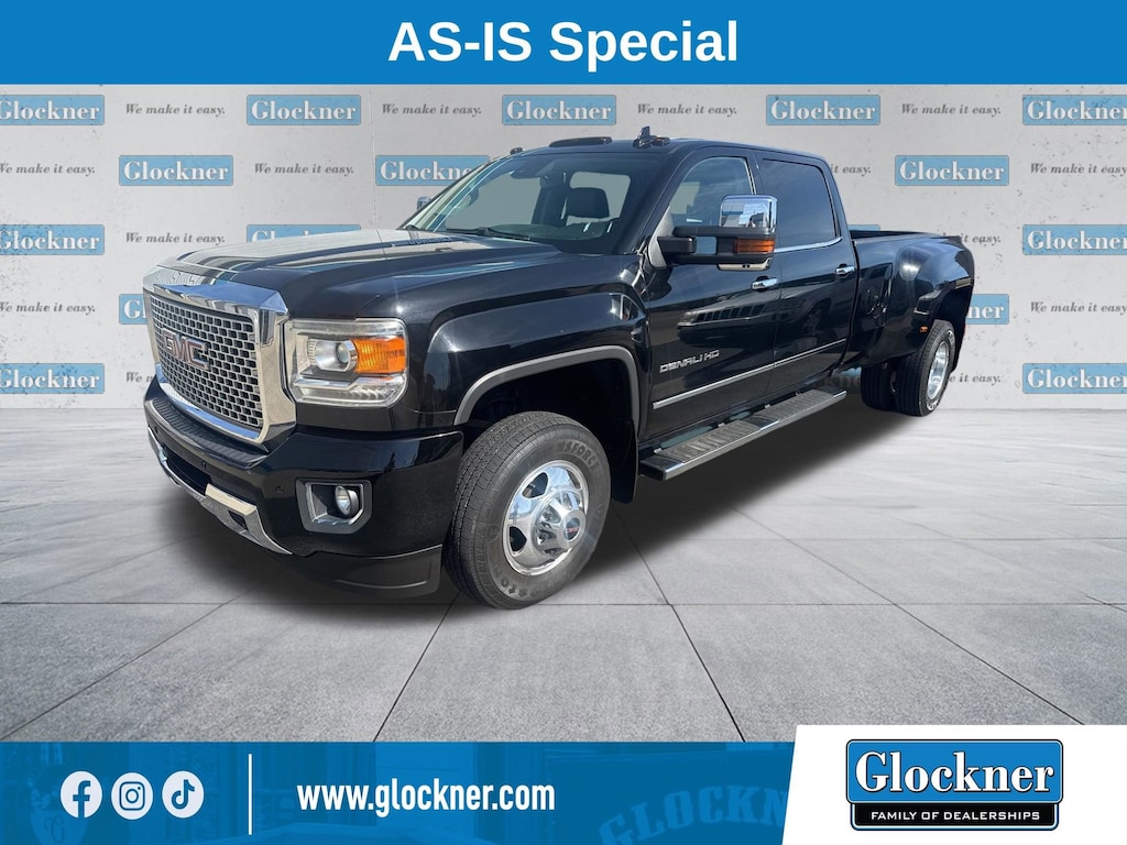 Used 2016 GMC Sierra 3500 HD Denali Truck Crew Cab