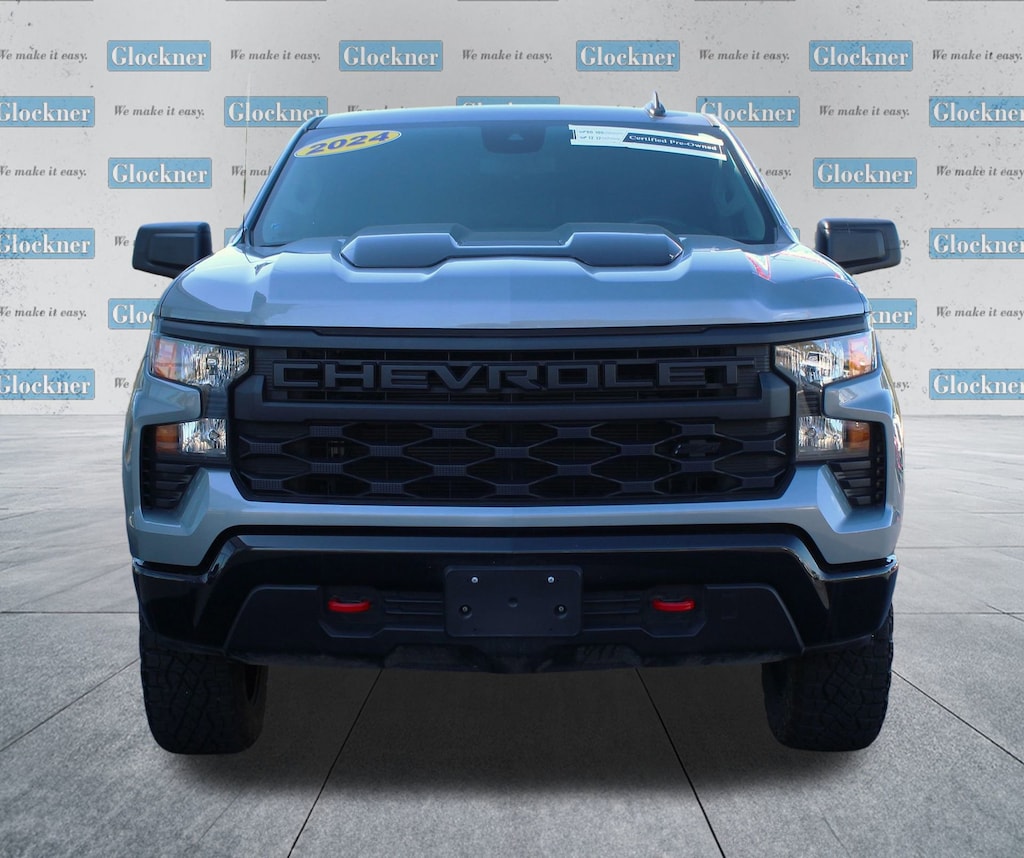 Used 2024 Chevrolet Silverado 1500 Custom Trail Boss Truck Crew Cab