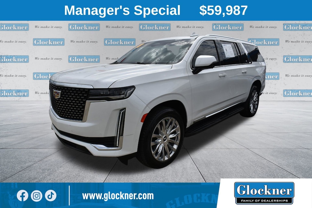 Used 2023 CADILLAC Escalade ESV Premium Luxury SUV