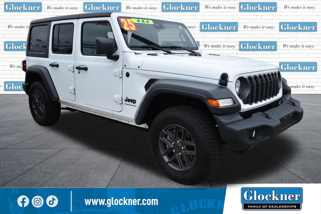 Used 2025 Jeep Wrangler Sport S SUV