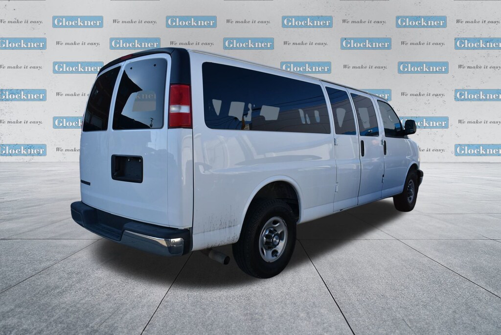 Used 2017 Chevrolet Express Passenger 3500 LT Van Extended Passenger Van