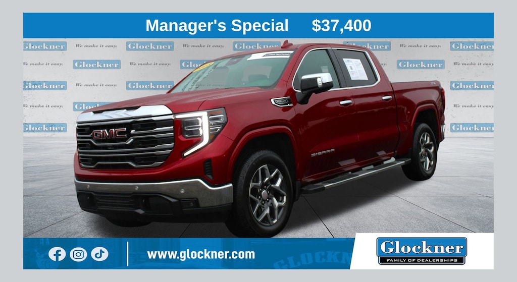 Used 2023 GMC Sierra 1500 SLT Truck Crew Cab