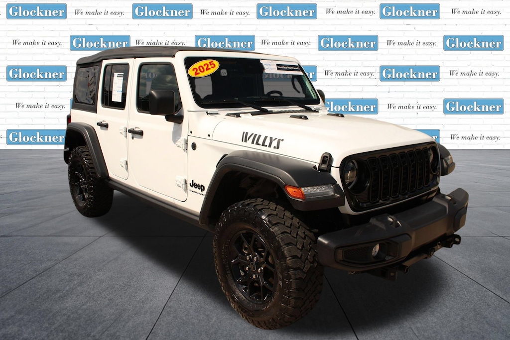 Used 2025 Jeep Wrangler Willys SUV