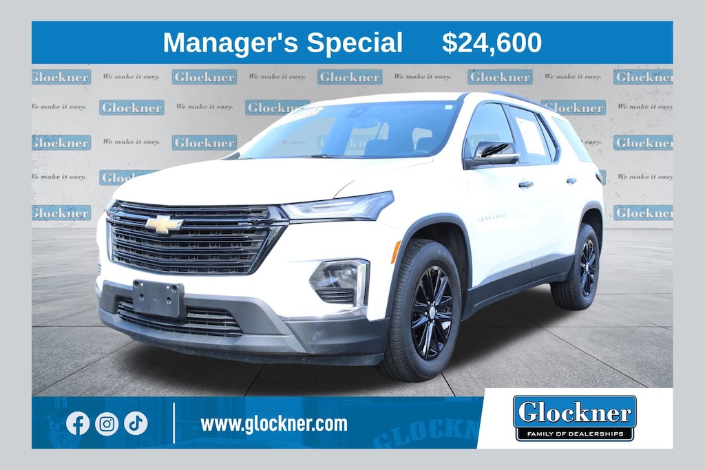 Used 2023 Chevrolet Traverse LT Cloth SUV