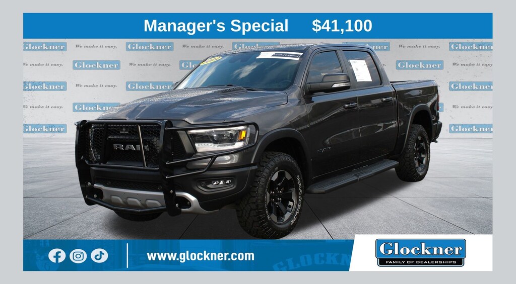 Used 2022 Ram 1500 Rebel Truck Crew Cab
