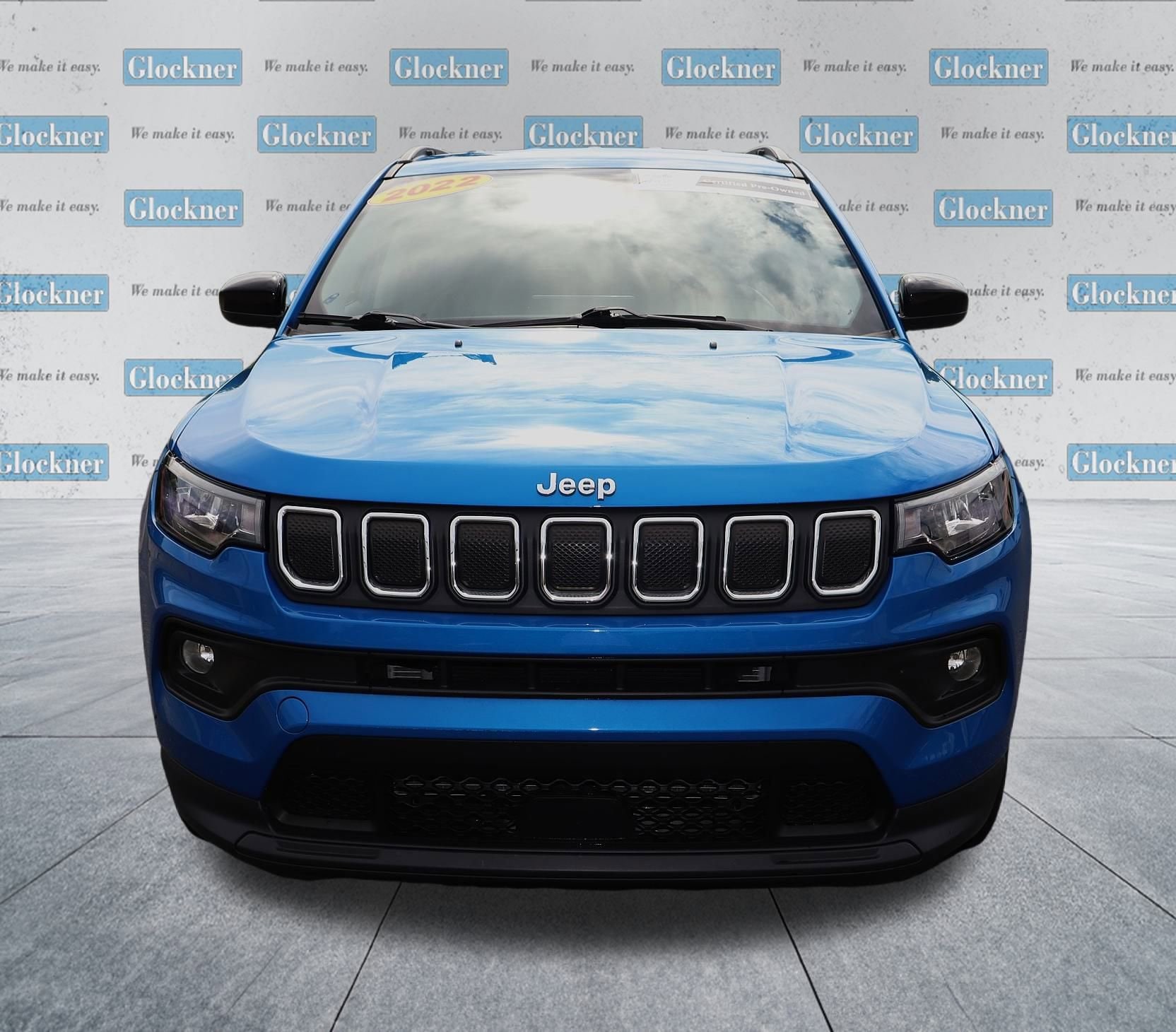 Used 2022 Jeep Compass Latitude with VIN 3C4NJDBB4NT175967 for sale in Portsmouth, OH