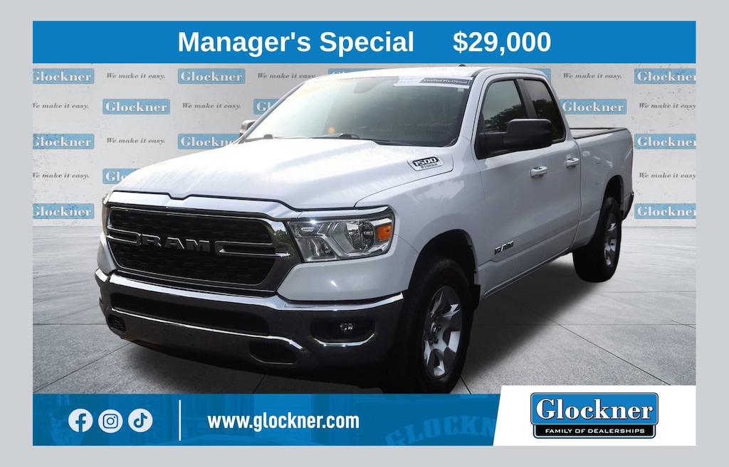 Used 2022 Ram 1500 Big Horn Truck Quad Cab