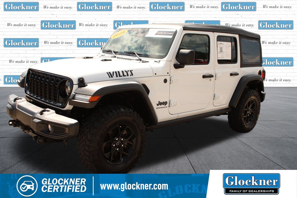 Used 2025 Jeep Wrangler Willys SUV