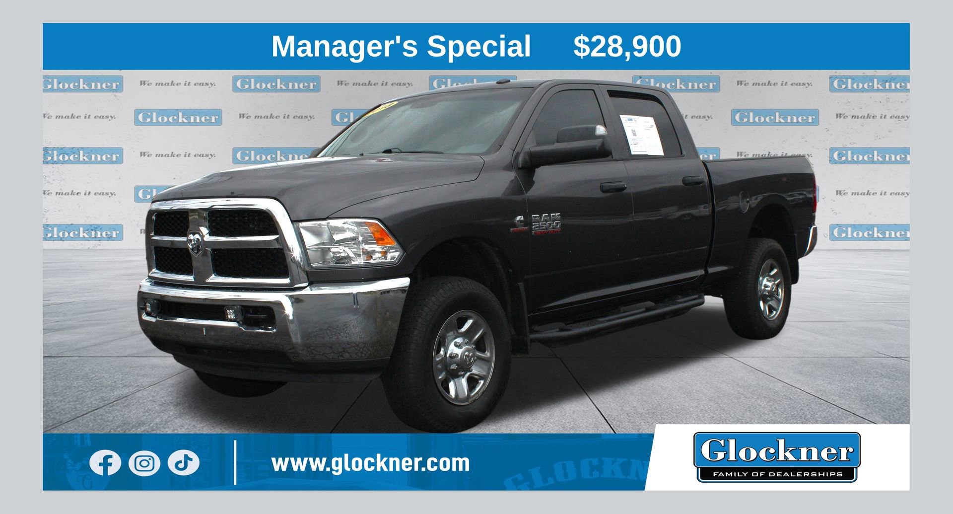 2018 Ram 2500 Tradesman Truck Crew Cab