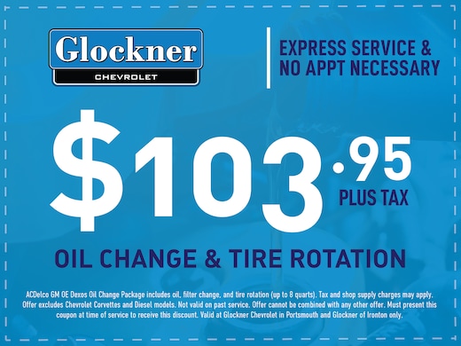 Service Specials Glockner Chevrolet GMC