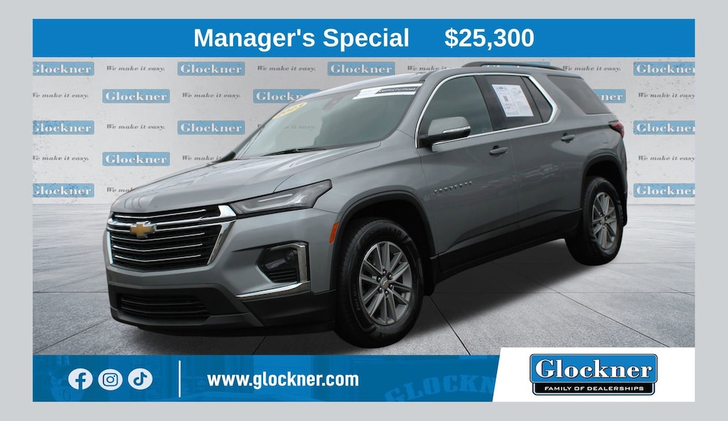 Used 2023 Chevrolet Traverse LT Cloth SUV