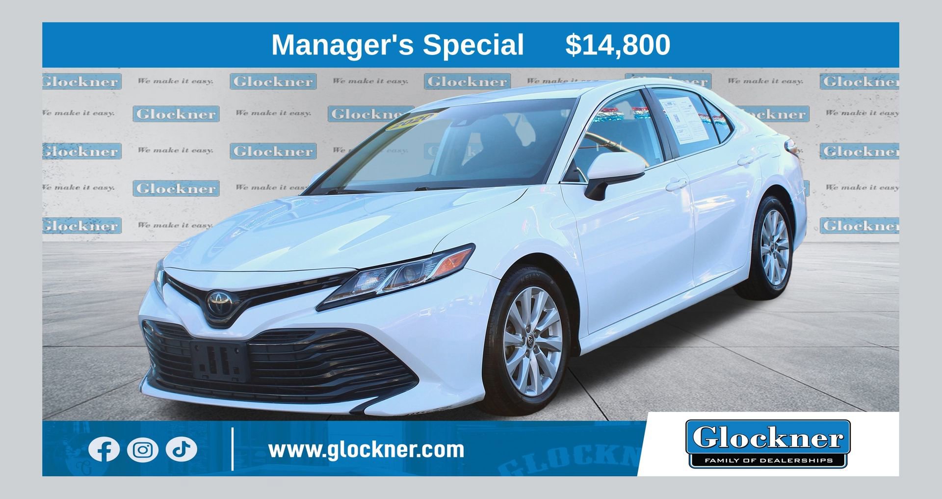 2020 Toyota Camry LE Sedan