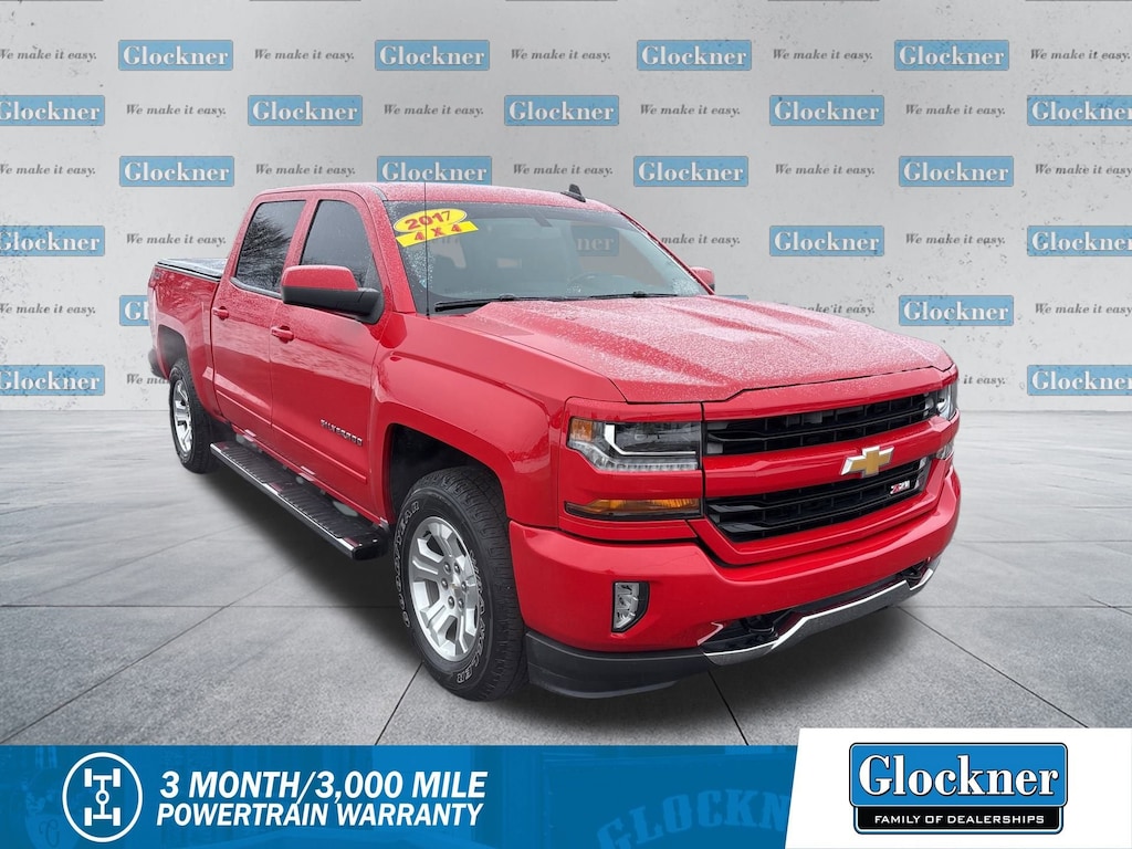 Used 2017 Chevrolet Silverado 1500 LT Truck Crew Cab