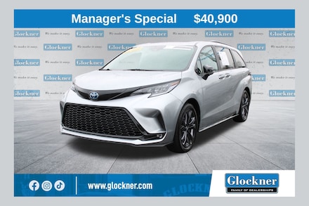 2025 Toyota Sienna XSE Van Passenger Van