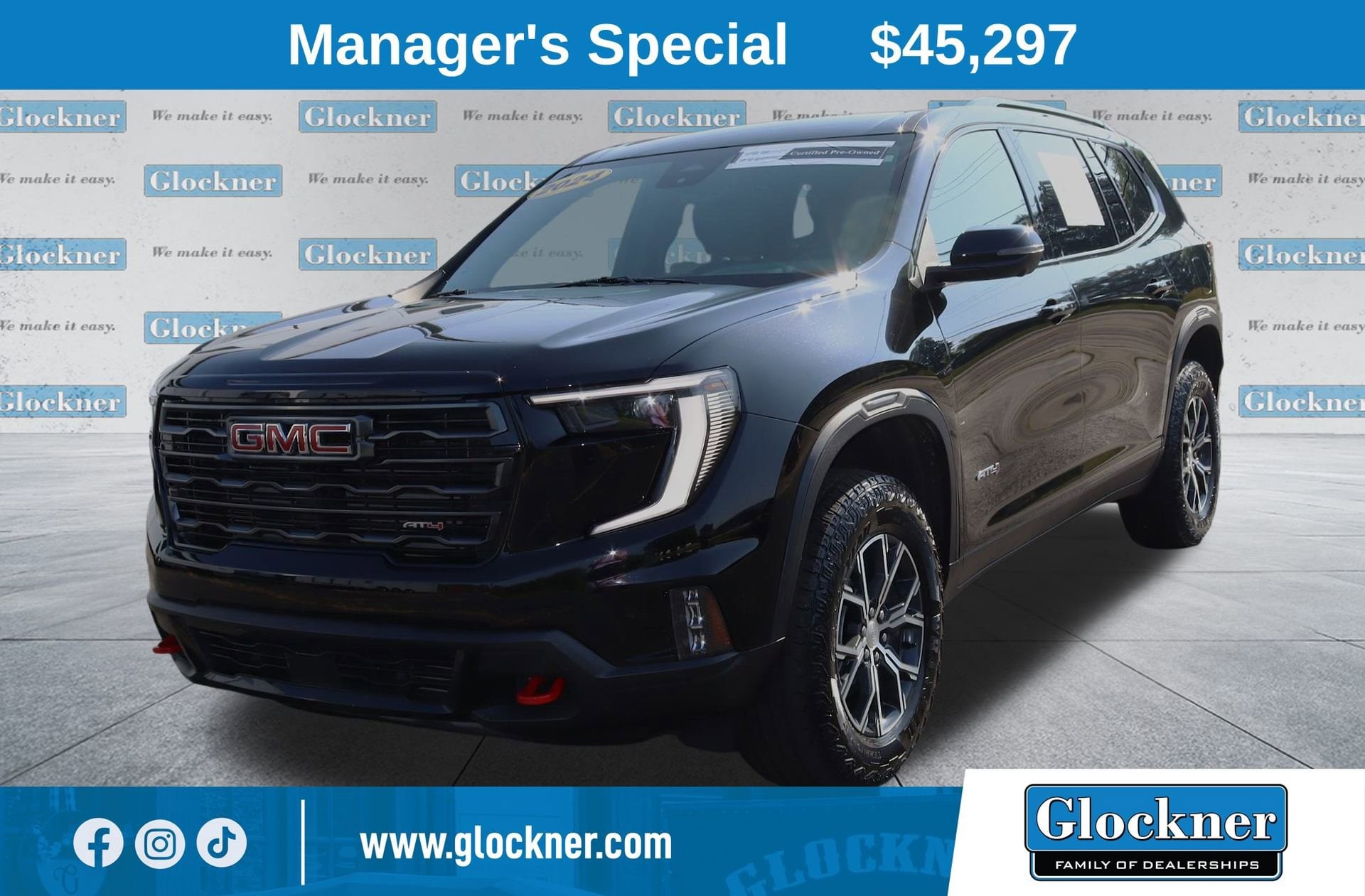 2024 GMC Acadia AT4