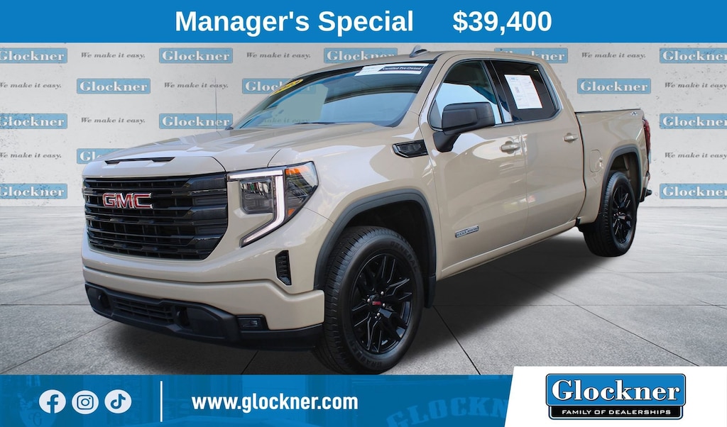 Used 2023 GMC Sierra 1500 Elevation Truck Crew Cab
