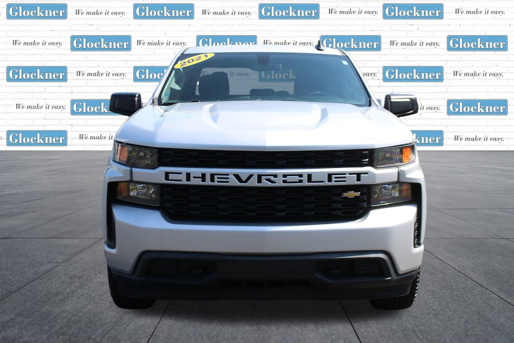 Used 2021 Chevrolet Silverado 1500 Custom Truck Crew Cab