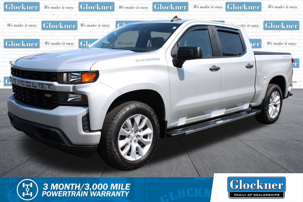 Used 2021 Chevrolet Silverado 1500 Custom Truck Crew Cab