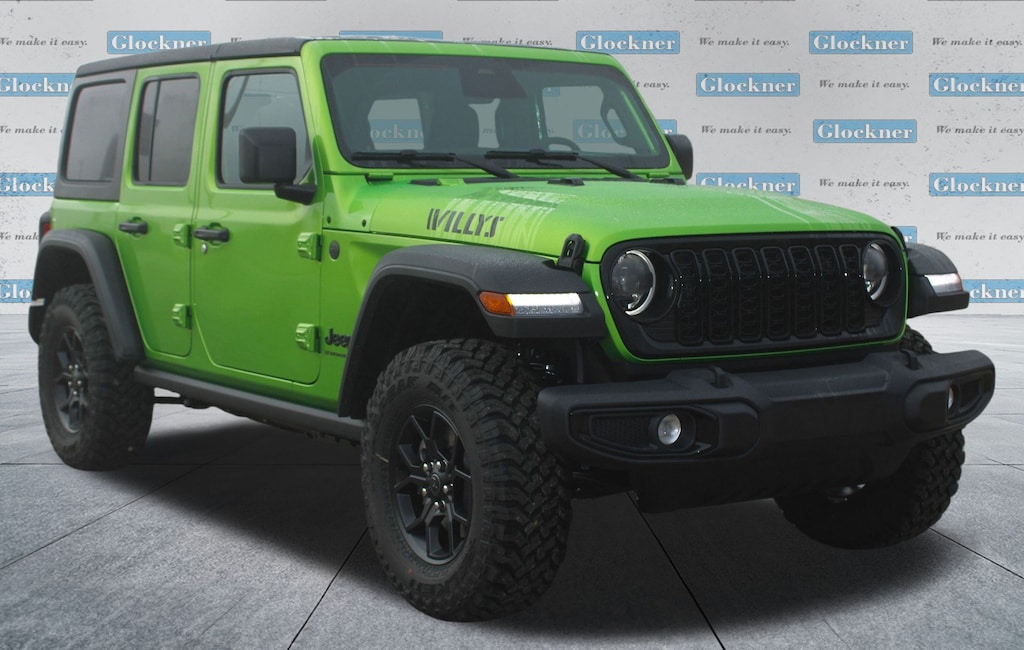 New 2026 Jeep Wrangler 4-DOOR WILLYS Sport Utility