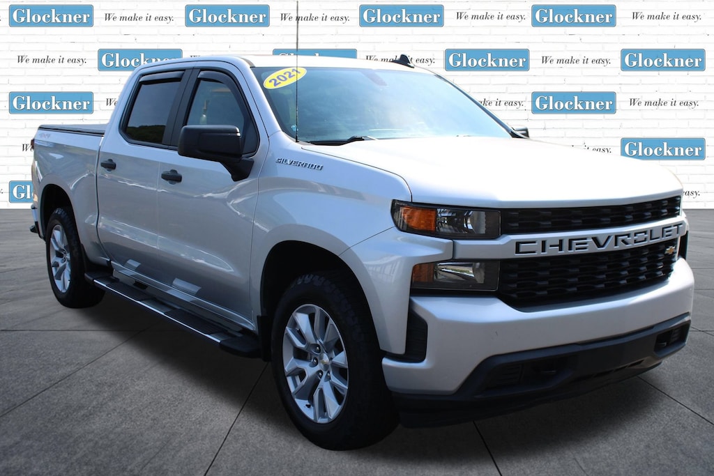 Used 2021 Chevrolet Silverado 1500 Custom Truck Crew Cab
