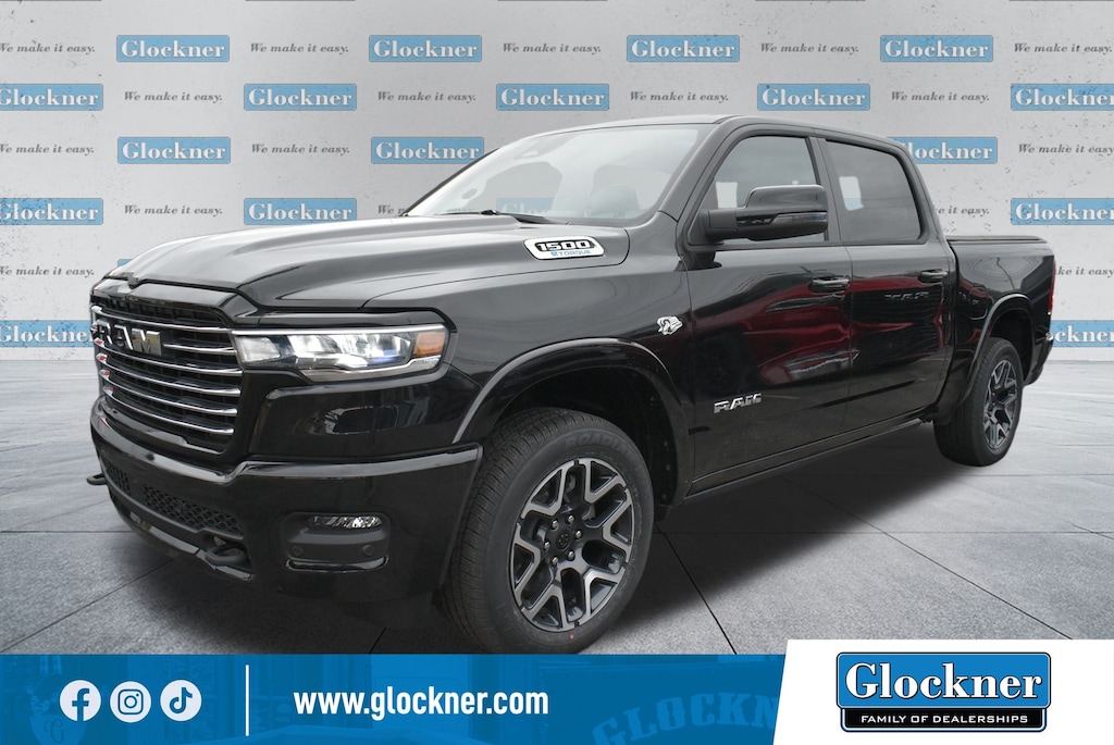 New 2026 Ram 1500 LARAMIE CREW CAB 4X4 5'7 BOX Pickup