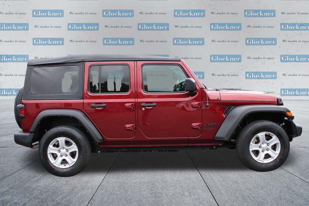 Certified 2022 Jeep Wrangler Unlimited Sport S SUV