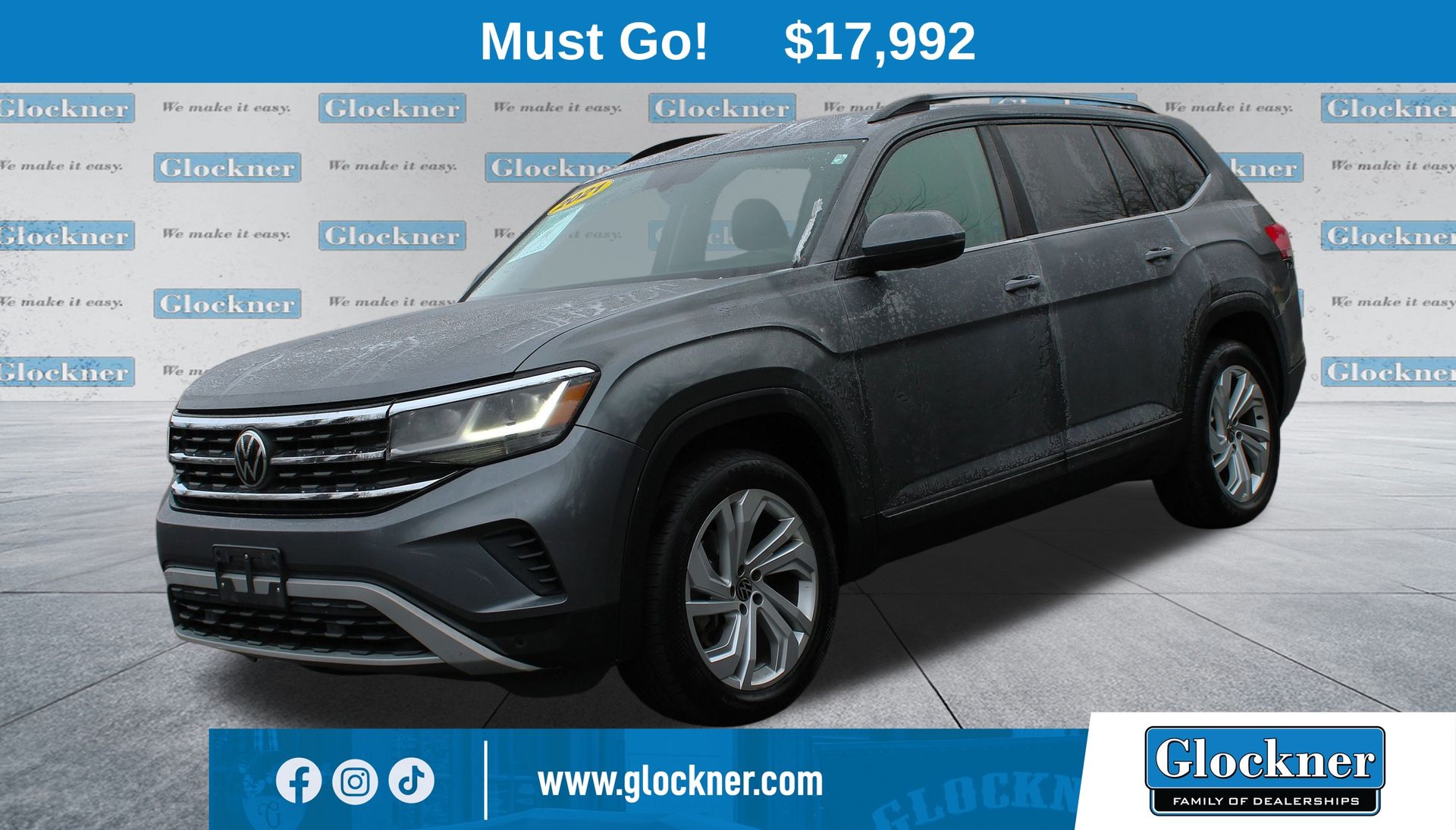 2021 Volkswagen Atlas 3.6L V6 SE w/Technology SUV