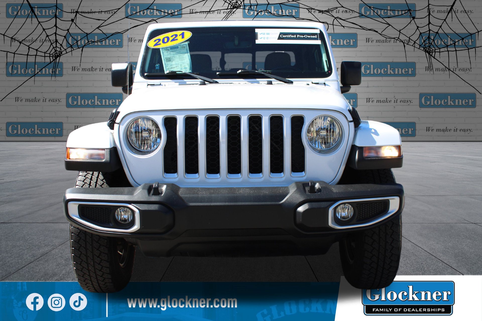 Certified 2021 Jeep Gladiator Overland Truck Crew Cab