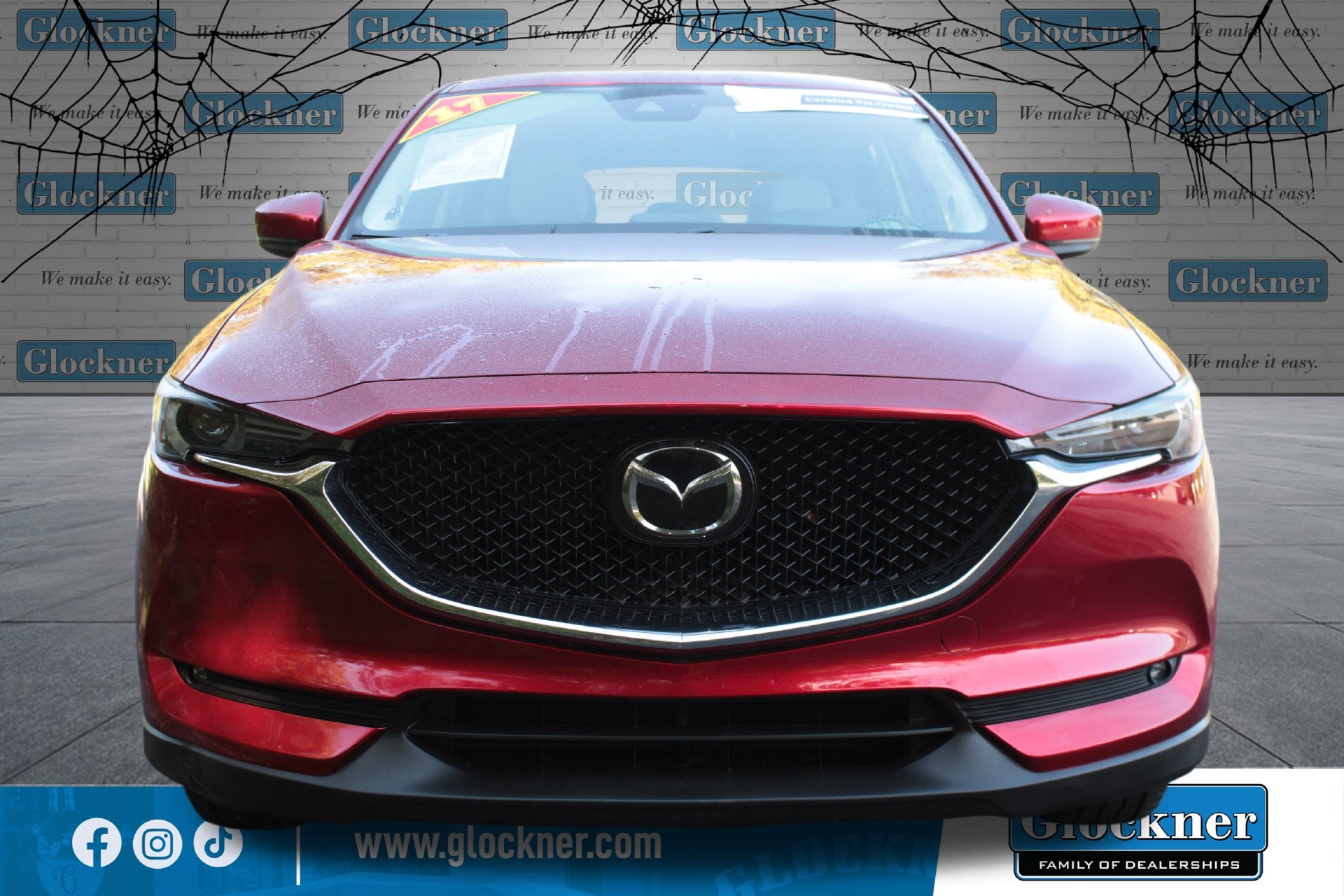 Used 2017 Mazda CX-5 Grand Touring with VIN JM3KFADLXH0190037 for sale in Portsmouth, OH