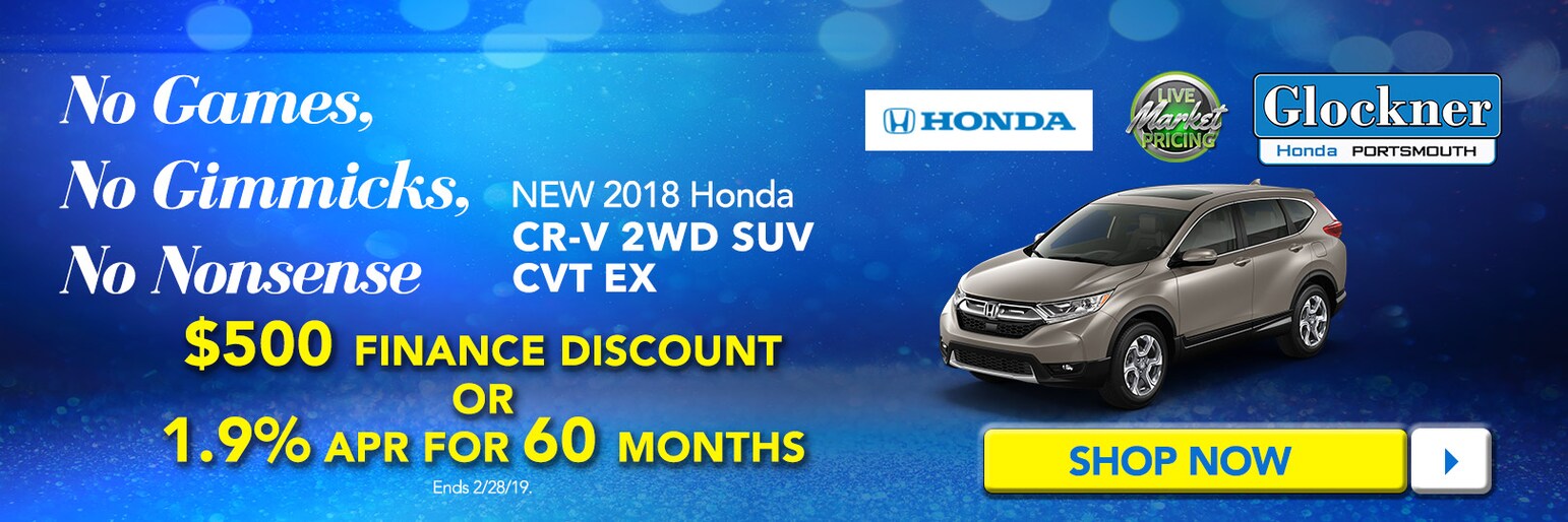 Honda Dealer Portsmouth Oh Glockner Honda