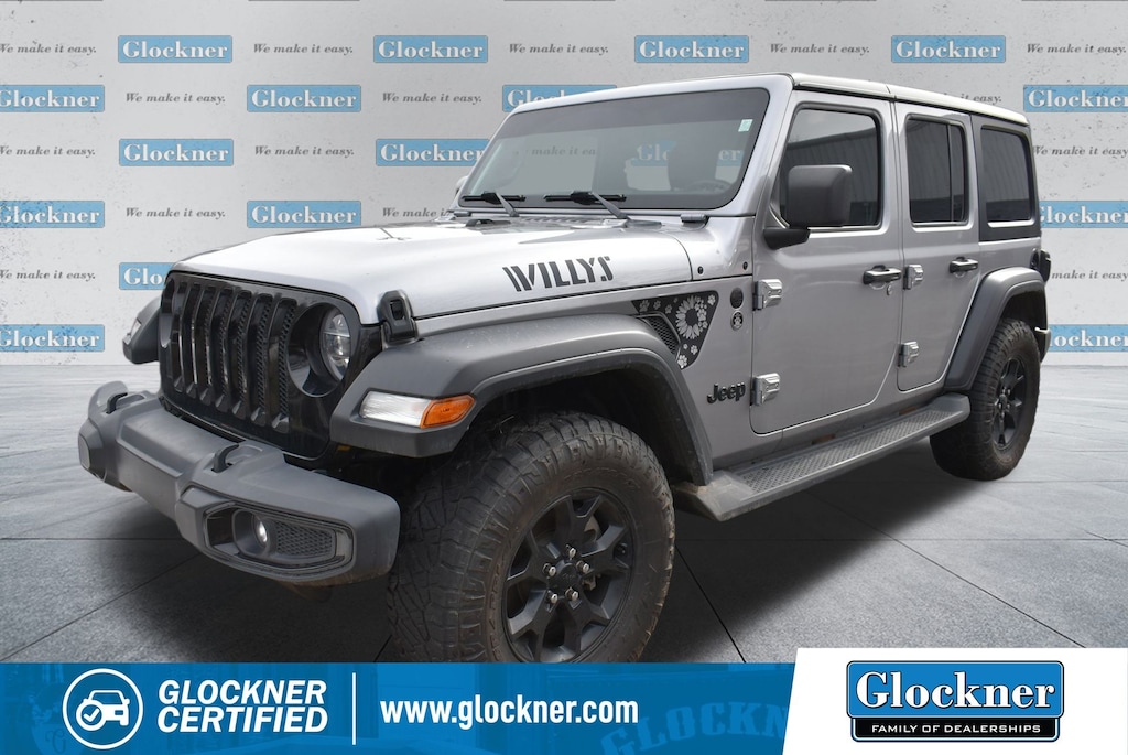 Certified 2021 Jeep Wrangler Unlimited Willys SUV