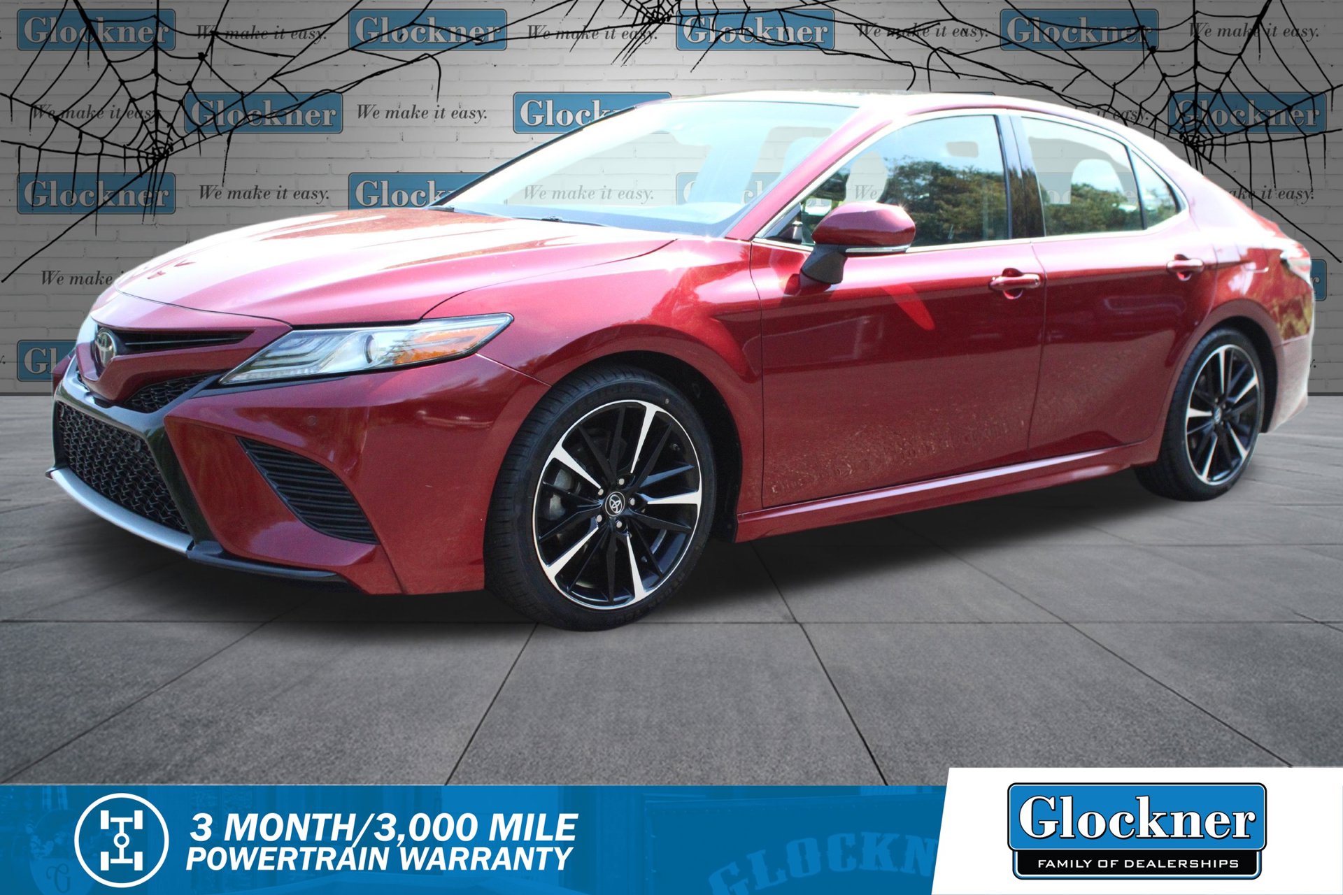 Used 2018 Toyota Camry XSE with VIN 4T1B61HK3JU618518 for sale in Portsmouth, OH