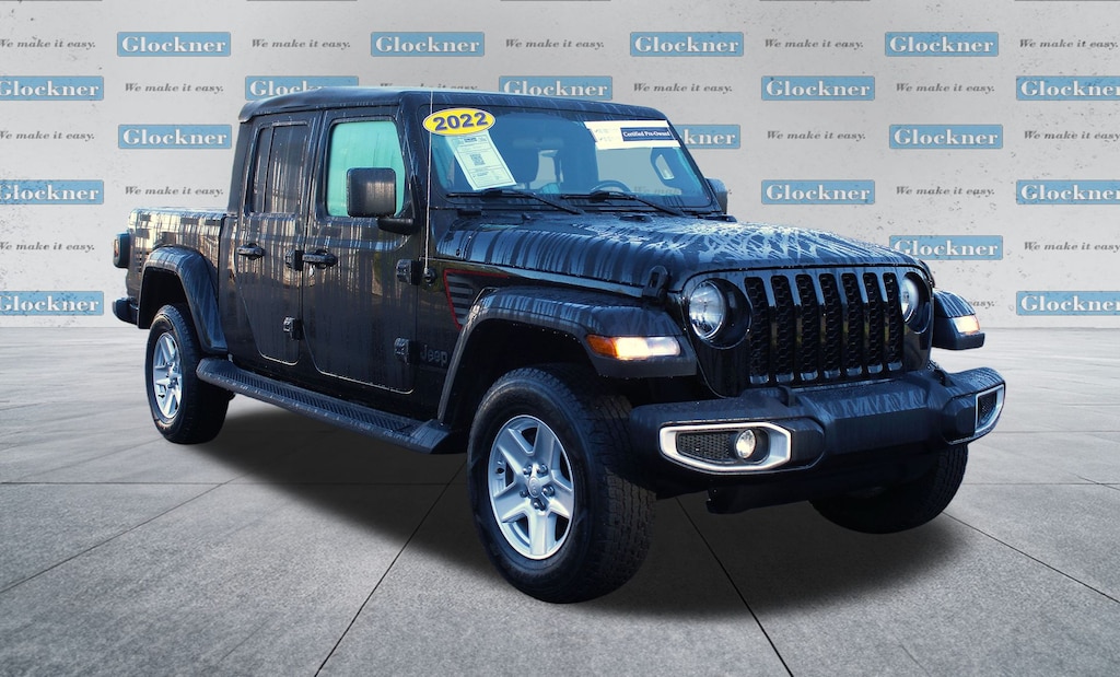 Certified 2022 Jeep Gladiator Sport Truck Crew Cab