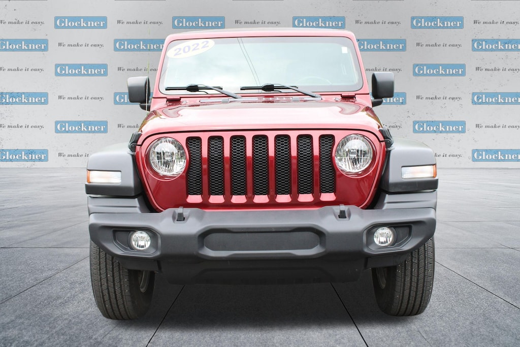 Certified 2022 Jeep Wrangler Unlimited Sport S SUV