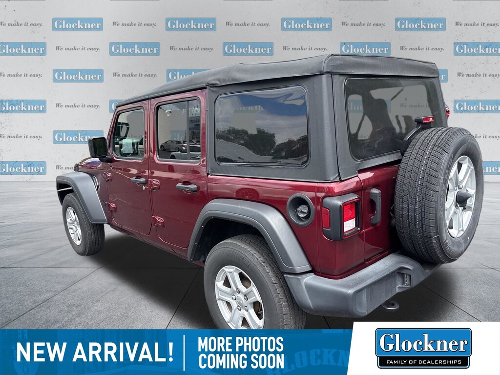 Certified 2022 Jeep Wrangler Unlimited Sport S SUV