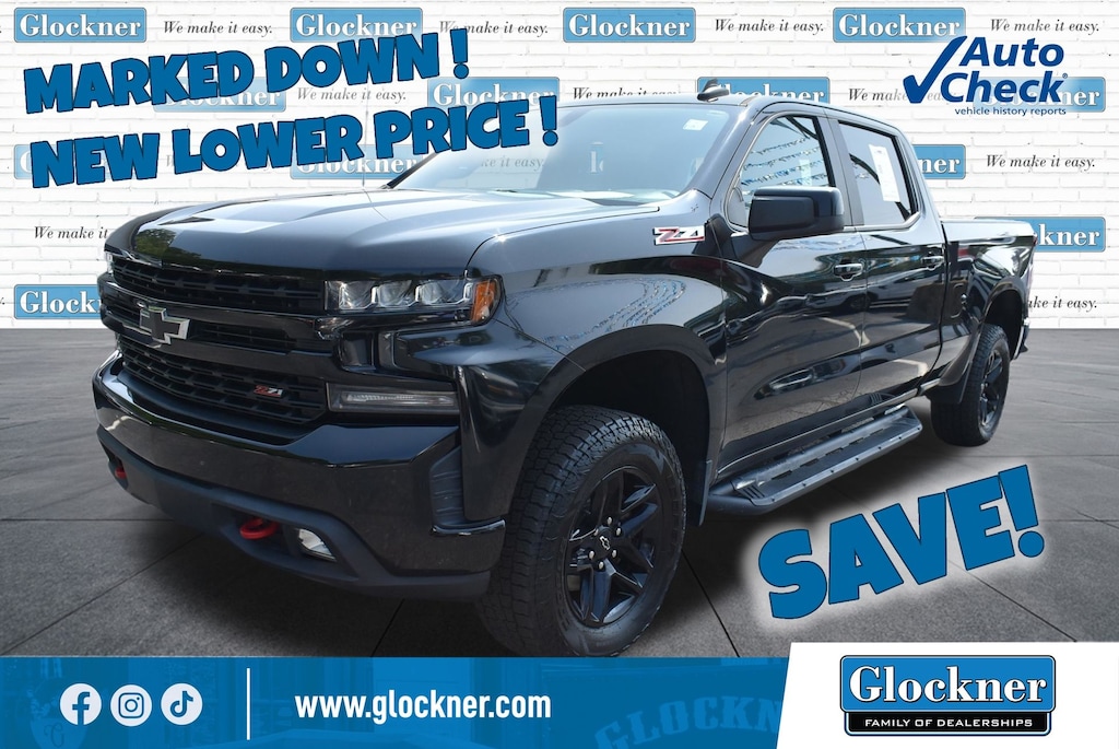 Used 2020 Chevrolet Silverado 1500 LT Trail Boss Truck