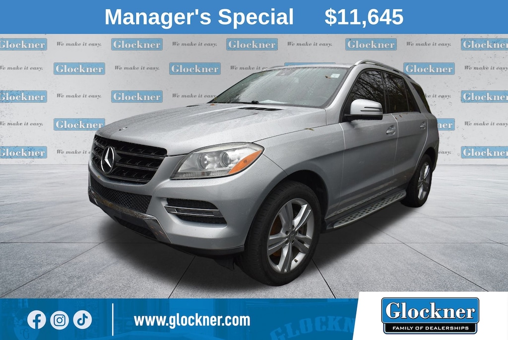 Used 2015 Mercedes-Benz M-Class ML 350 SUV