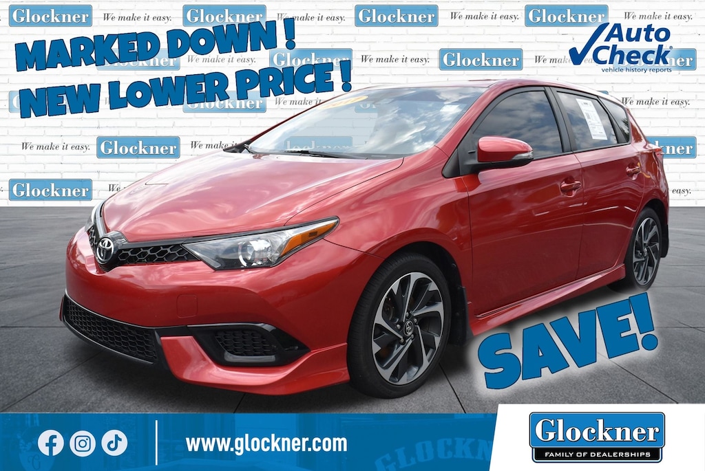 Used 2017 Toyota Corolla iM Base Hatchback