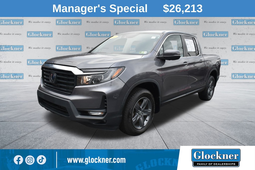 Used 2022 Honda Ridgeline RTL Truck