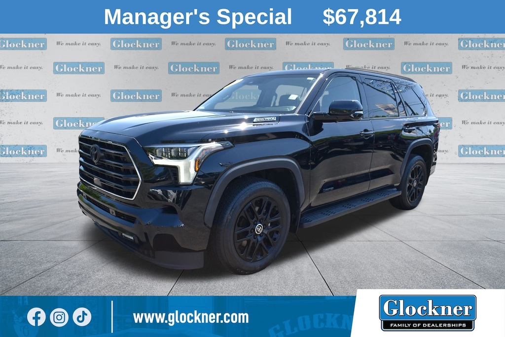 Used 2024 Toyota Sequoia Limited SUV