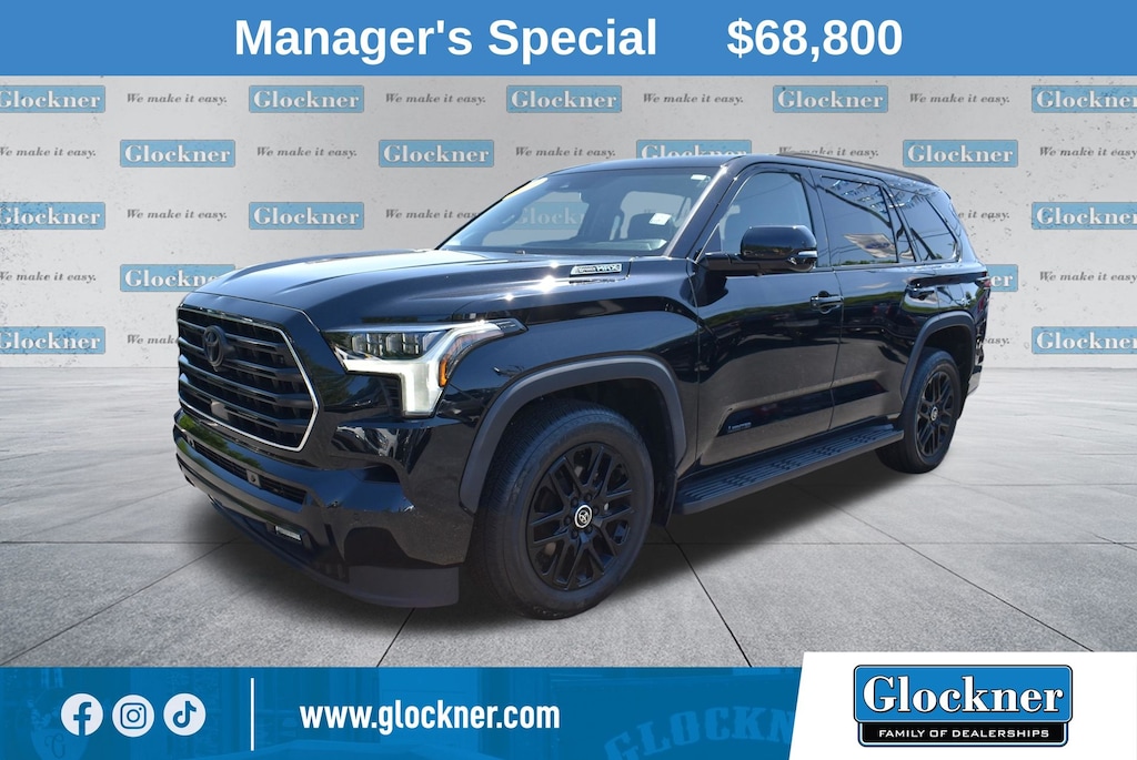 Used 2024 Toyota Sequoia Limited SUV