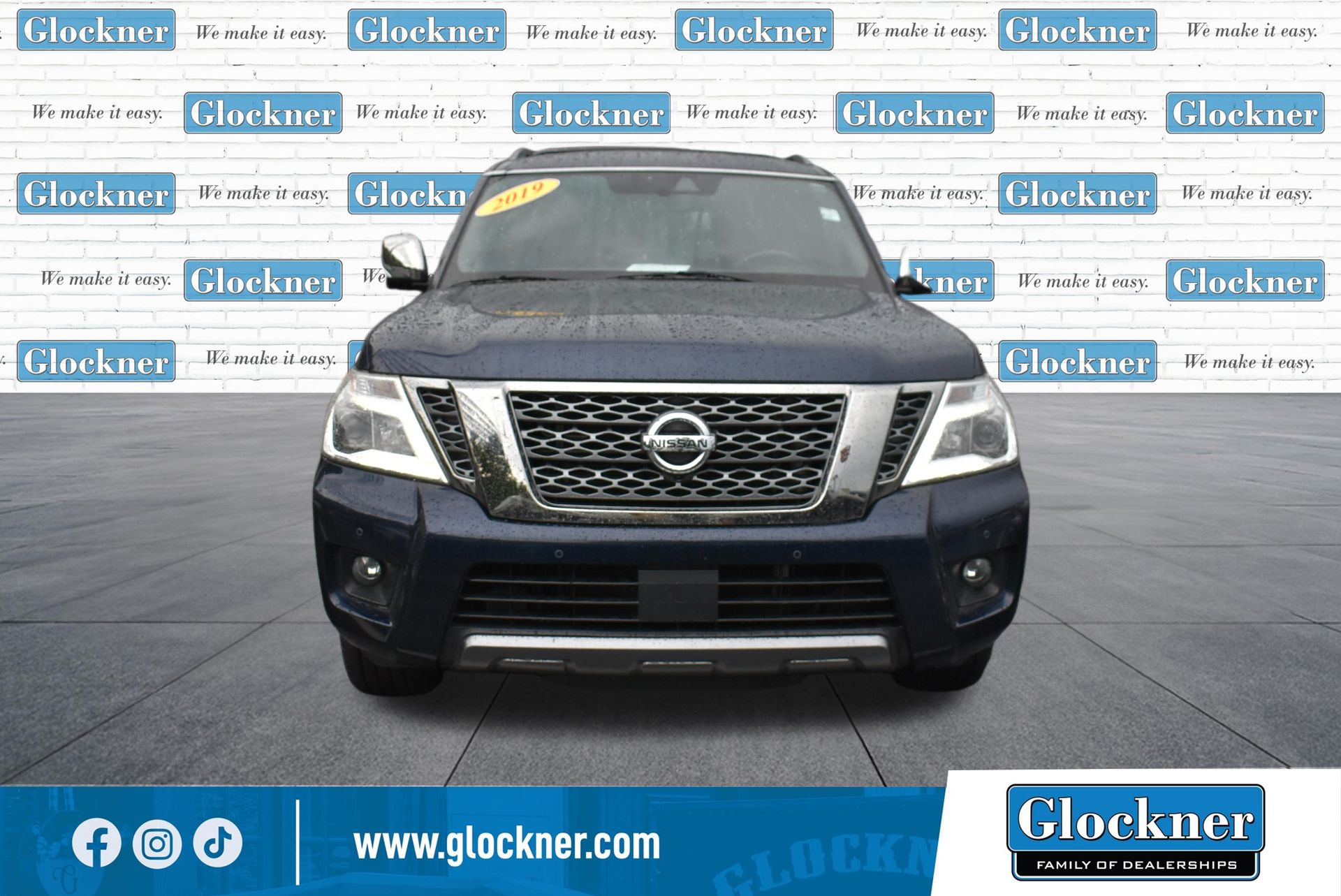 Used 2019 Nissan Armada Platinum with VIN JN8AY2NE9K9759066 for sale in South Point, OH