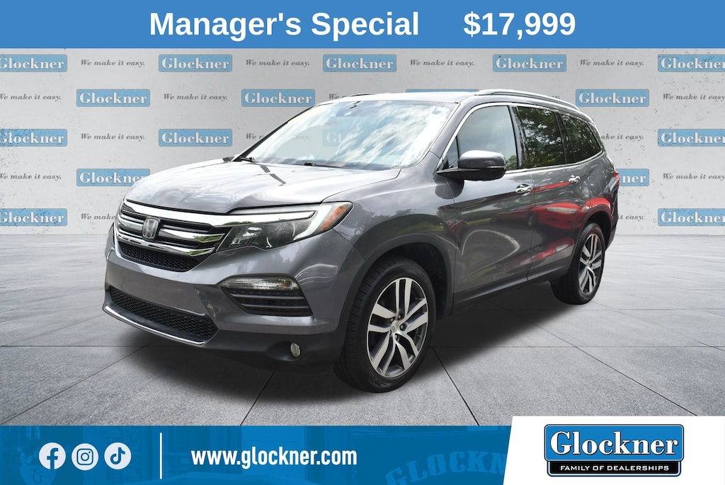 Used 2017 Honda Pilot Touring AWD SUV