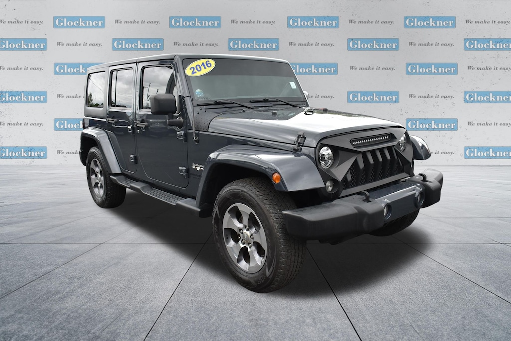 Used 2016 Jeep Wrangler JK Unlimited Sahara 4x4 SUV