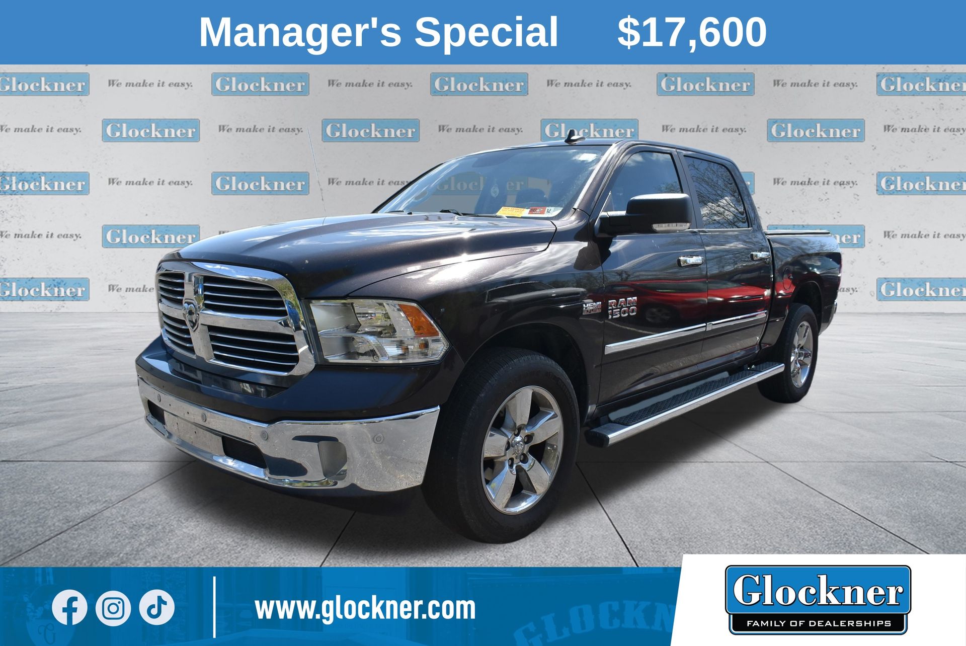 2016 RAM 1500 Big Horn 4x4 Crew Cab 5'7's photo