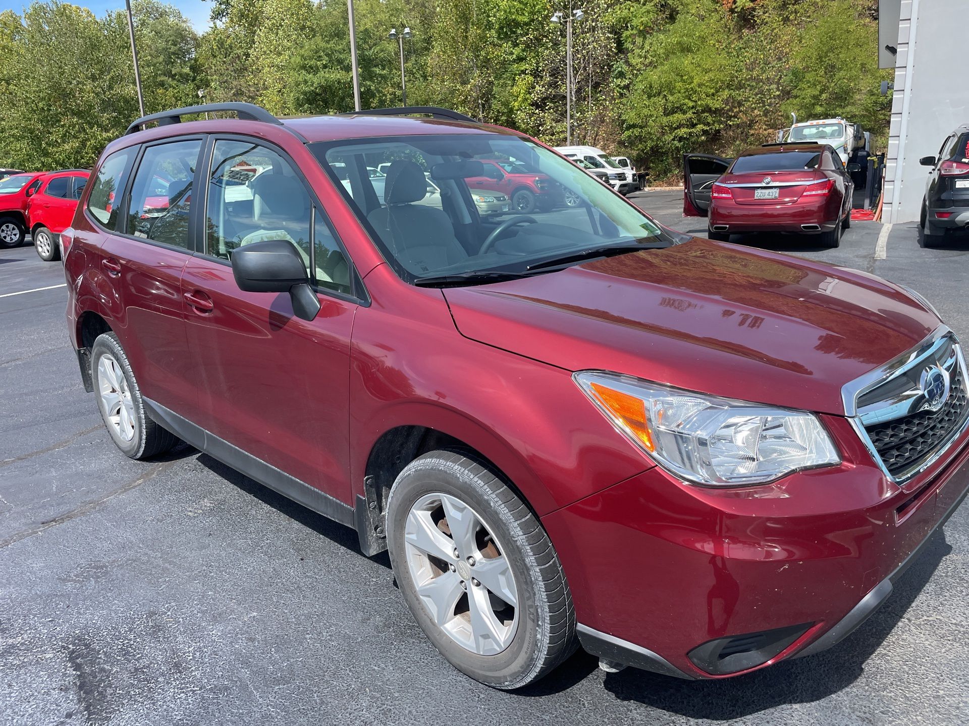 Used 2015 Subaru Forester i with VIN JF2SJABC8FH442491 for sale in South Point, OH