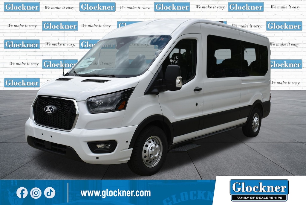 New 2026 Ford Transit-350 XLT Wagon Medium Roof Van