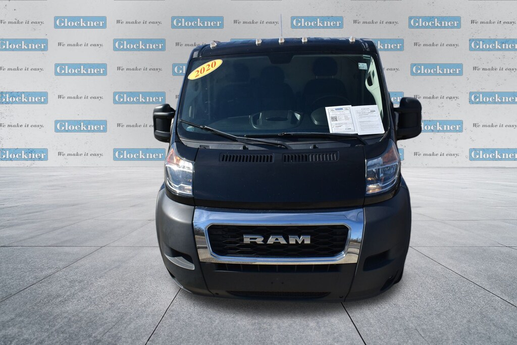 Certified 2020 Ram ProMaster 1500 Low Roof Van Cargo Van